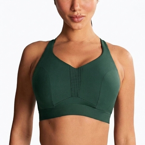 Soutien-gorge de sport pour femme à marque privée, séchage rapide, rembourré, maintien élevé, pour yoga, fitness, gym, entraînement, vêtements de sport - Product Image 1