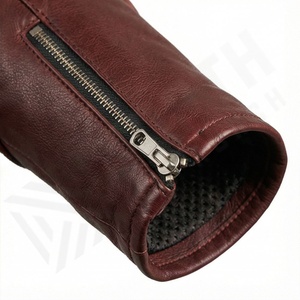 Veste de moto en cuir véritable pour homme de qualité supérieure, nouvelle arrivée, vestes de moto d'hiver, protections amovibles, personnalisables - Product Image 6