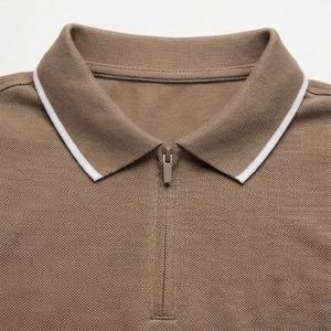 เสื้อโปโลชาย แขนสั้น สำหรับฤดูร้อน ปักลายได้ตามสั่ง สีตามสั่ง ซิปครึ่งตัว ผ้าฝ้าย ไซส์ใหญ่ เสื้อผ้ากีฬา - Product Image 4