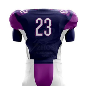 Uniforme américain léger et durable, fabriqué en polyester et en tissu mesh, adapté aux matchs de compétition - Product Image 5