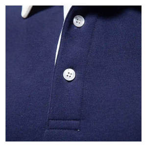 Pull à col polo à manches longues pour homme, de haute qualité, décontracté, à boutons, pour l'automne - Product Image 5