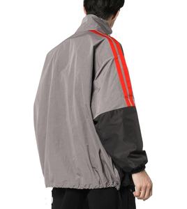 Vêtements de sport coupe-vent respirants pour l'extérieur, veste coupe-vent légère de grande taille avec col à capuche en tissu - Product Image 6