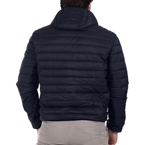 Veste d'hiver matelassée personnalisée pour homme, col montant, vêtements d'extérieur décontractés, manteaux coupe-vent de haute qualité, rembourrage en coton - Product Image 4