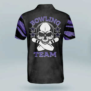 Camiseta Deportiva Sublimada Personalizada de Fábrica para Hombre, Manga Corta, Poliéster de Alta Calidad, para Golf y Boliche - Product Image 4