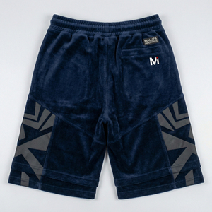 Shorts de sport en velours pour homme, style streetwear, avec appliques de strass de luxe, logo uni, décontracté, mode estivale, séchage rapide, respirant, coupe classique - Product Image 3