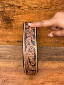Hand Tooled Leather <b>Dog</b> <b>Collar</b> Skull Pet <b>Collars</b> Designer Soft Durable Bulk Wholesale Product Hot Sale <b>Dog</b> <b>Collar</b> - Product Image 3
