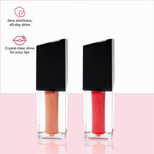 Manufacturer Custom Logo <b>Lip</b> Gloss Waterproof and Smudge-Proof Liquid Form - Product Image 1