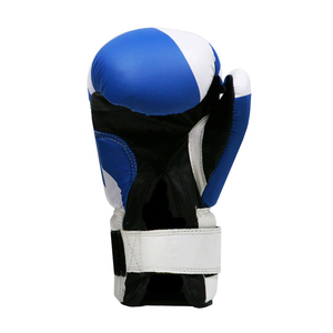 Gants de boxe en cuir de haute qualité, tendance, à doigts entiers, fermeture auto-agrippante, couleur personnalisable, équipement de boxe personnalisable - Product Image 2