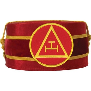 Gorra Masónica Personalizada de Alta Calidad con Bordado de Hilo Metálico, Sombrero de Regalia para Ceremonias Formales de Logia - Product Image 2