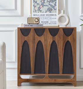 Modern design Luxury High Quality Mango Wood Cabinet with adjustable shelves Stackable Indoor Design for suitable everwhere - Product Image 1