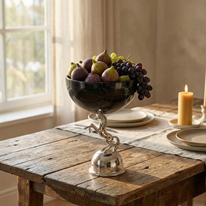Centro de mesa decorativo de mármol con base de caballo, ideal para decoración del hogar y regalos elegantes, venta al por mayor desde India. - Product Image 3