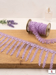 Fabricante de Telas de Encaje con Flecos para Pestañas al por Mayor, Proveedor de Material de Encaje Africano para Vestidos de Novia, Europa, Israel - Product Image 4