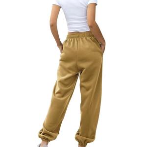 กางเกงวิ่งผ้าฝ้ายสำหรับผู้หญิงแบบลำลองรุ่นใหม่ล่าสุด ขายส่ง กางเกงจ็อกเกอร์ผู้หญิงดีไซน์ใหม่ ผลิตจากวัสดุระบายอากาศได้ดี - Product Image 3