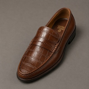 Zapatos de Cuero Casuales y Transpirables para Hombre, Estilo Mocasín, Hechos a Mano por LEATHER STUDIO, con Cierre Deslizante - Product Image 1