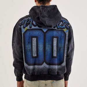 Fournisseur de sweats à capuche en strass OEM, sweat à capuche de haute qualité avec décoration en pierres de cristal, idéal pour les marques de vêtements à étiquette privée - Product Image 2