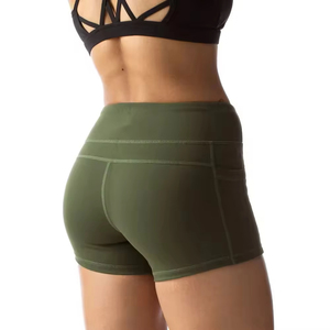 Shorts Deportivos Súper Suaves para Correr, Leggings de Yoga de Cintura Alta para Mujer, Shorts de Yoga con Cintura Elástica para Mujer, Chicas, Casuales - Product Image 4