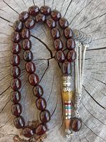 Tasbih islamique de luxe en résine, perles écologiques faites à la main