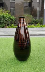 Jarrón de bambú hilado pulido, diseños personalizados de alta calidad para la decoración del hogar y la cocina, decoración de restaurante de boda hecha en Vietnam - Product Image 3