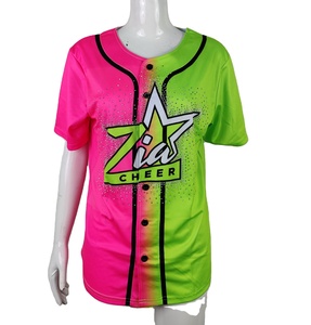 Camisetas de Béisbol Personalizadas para Equipos Deportivos, Aficionados y Ligas, Cómodas, Transpirables, de Secado Rápido, con Nombres y Números Personalizados, 100% - Product Image 1