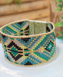 สร้อยข้อมือลูกปัดพร้อมบาร์โค้ดสำหรับบริการติดฉลากบริการลูกปัดสร้อยข้อมือลูกปัดสีทึบปรับแต่งได้ตามต้องการ - Product Image 2