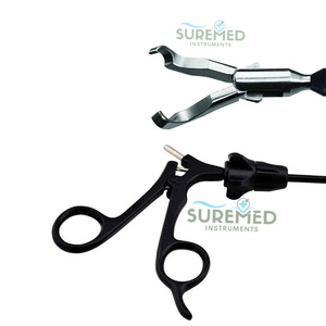 Pinza de agarre laparoscópica fenestrada SureMed Instruments de 5 mm, atraumática, reutilizable, de acero inoxidable, con certificación CE, para sujeción de tejido quirúrgico - Product Image 6