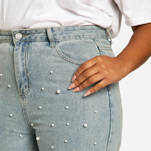 Nuevos Pantalones Vaqueros al por Mayor para Mujer, Ropa Casual de la Mejor Calidad, Cintura Alta a un Precio Razonable, Jeans para Mujer - Product Image 6