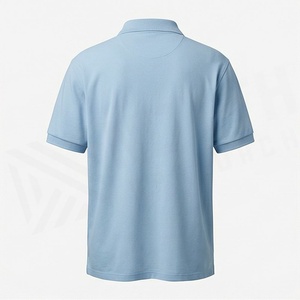 เสื้อโปโลผู้ชาย ผ้าฝ้ายเนื้อนุ่ม ทรงสมาร์ทฟิต คอปกเรียบ ใส่ได้หลายโอกาส ระบายอากาศได้ดี แขนสั้น เสื้อกีฬา - Product Image 2