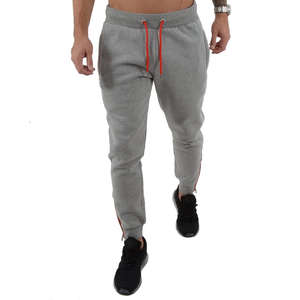 กางเกงขายาวผู้ชายทรงสลิมฟิตลำลอง ดีไซน์เอวกลางปรับได้ ผลิตจากผ้าฝ้ายผสมโพลีเอสเตอร์น้ำหนักเบา ซักแล้ว พร้อมส่ง - Product Image 2