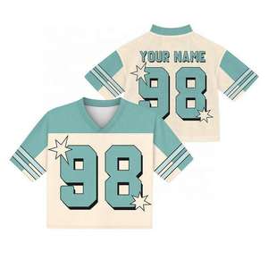 Camiseta Deportiva Transpirable de Malla Personalizada 100% Poliéster con Estampado por Sublimación y Bordado, Cuello en V, Sin Tirantes, Unisex, Estilo Americano, 220g - Product Image 1