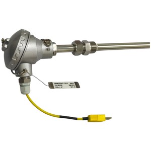 Thermocouple de type K, simple, non mis à la terre, 6 mm, capteur de température à isolation minérale pour applications industrielles - Product Image 2