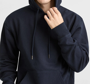 Sudadera con Capucha de Alta Calidad para Hombre, Unisex, Casual, de Invierno, de Algodón Grueso, con Forro Polar, Talla Grande, Bordado 3D, Ecológica, con Bolsillo - Product Image 5