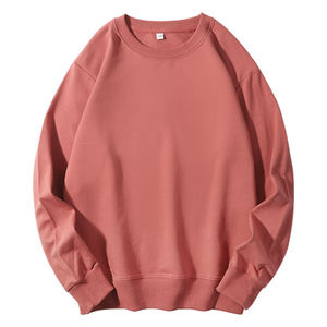 Sudadera de cuello redondo lisa para hombre, manga raglán, jersey casual de punto para otoño, ajuste regular, tallas grandes, suéteres cálidos - Product Image 1