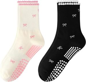 Embroidered <b>socks</b>, anti-slip <b>socks</b>, <b>grip</b> <b>socks</b> are yoga <b>socks</b> and Pilates <b>socks</b> for women Ankle <b>socks</b> - Product Image 1