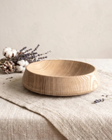 Bol en bois, décoration naturelle moderne, bol de service, cadeau de déménagement unique