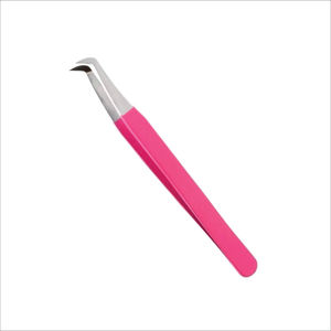 แหนบต่อขนตา DANTRIC IMPLANTS HG-521 สีขาวชมพู สแตนเลสสตีล ปลายแหลมแม่นยำ จับกระชับพอดี ผิวเรียบเนียนสำหรับขนตา - Product Image 4