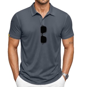Camiseta polo para hombre, 100% algodón piqué, 220 g/m², color sólido, manga corta, corte regular, tejido de punto, ropa casual, proveedor de Bangladesh. - Product Image 5