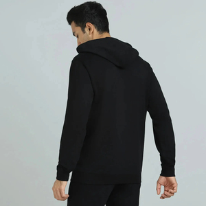 Sudadera con Capucha para Hombre, Deportiva, de Invierno, 100% Algodón, Talla Grande, con Logotipo Personalizado en la Parte Delantera, Transpirable - Product Image 2