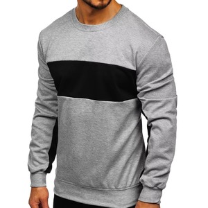 <b>Men</b> Fleece Sweatshirt Crewneck Pullover Long Sleeve Winter <b>Top</b> Warm Casual Sweatshirt Soft Comfortable Everyday Wear - Product Image 2