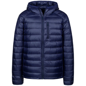 Wholesale Customized Logo Unisex Luxury Oversized Thick <b>Waterproof</b> Puffer Hood Winter <b>Jacket</b> 100% Nylon Fabric Pocket Long <b>Light</b> - Product Image 5