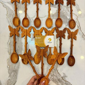 Cuchara de madera de acacia pura de origen vietnamita para cocinar en sartenes antiadherentes y servir comidas deliciosas a diario por 99 Gold Data Co. - Product Image 5