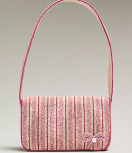 กระเป๋าถือสะพายข้างงานปักมือประดับลูกปัดสำหรับผู้หญิง ปิดด้วยแม่เหล็ก พิมพ์ลายตัวอักษร เหมาะสำหรับงานปาร์ตี้และงานแต่งงาน - Product Image 6