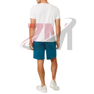 Shorts décontractés tendance pour hommes, style américain, fitness, course à pied, streetwear, 100% coton, impression personnalisée - Product Image 3