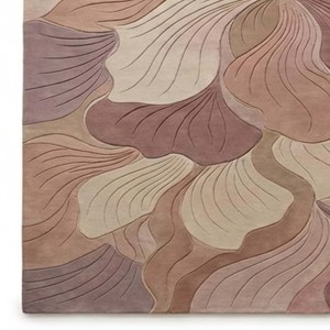 Abstract Floral Area Rug Soft Neutral Flower Pattern Living Room Bedroom Carpet Modern Botanical Home Decor Style Luxury Touch X - Product Image 5