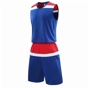 Ensemble de vêtements de sport pour hommes de haute qualité, personnalisé, respirant, en polyester, approuvé BSCI, maillots imprimés par sublimation, vente en gros - Product Image 1