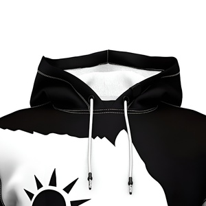 Sudadera con Capucha Personalizada para Hombre, Sublimada, 100% Poliéster, Forro Polar de Algodón, Transpirable, Diseño Otoño-Invierno, Alta Calidad - Product Image 4