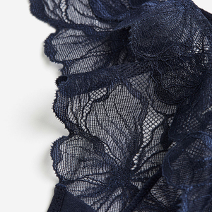 Culotte taille haute sans couture pour femme, style sportif, invisible, en Spandex/Nylon découpé au laser, avec nœud, respirante - Product Image 5