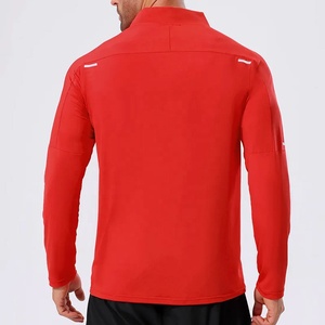 Veste coupe-vent légère et sportive à col montant pour l'entraînement, séchage rapide, personnalisable, pour commandes en gros - Product Image 5