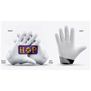 Gants de football américain pour receveurs, best-sellers, avec logo imprimé - Product Image 5