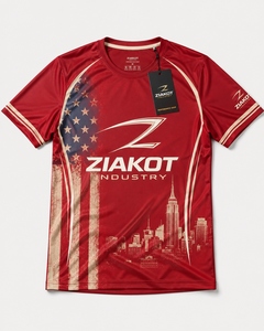 เสื้อยืด ZIAKOT รุ่นใหม่ ลายกราฟฟิตีแบบกำหนดเองสำหรับผู้ชาย สีทองชมพู 3 มิติ ลายเสือดาวสีสันสดใส สำหรับการแสดง - Product Image 2