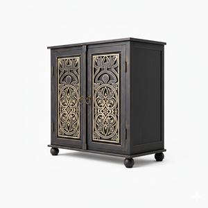 Gabinete de Almacenamiento de Madera Estilo Antiguo para Decoración de Interiores, Ofreciendo a los Comerciantes una Opción Confiable y Potencial de Compra Recurrente - Product Image 1